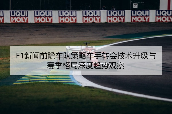F1新闻前瞻车队策略车手转会技术升级与赛季格局深度趋势观察